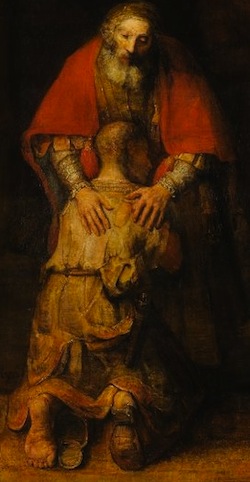 "Return of the Prodigal Son," Rembrandt